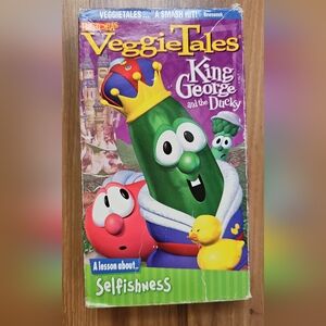 Veggie Tales King George and the Ducky VHS